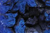 Vivid Blue, Cut/Polished Azurite Nodule - Siberia #207897-1